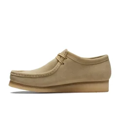 Wallabee Beige Suede Shoes