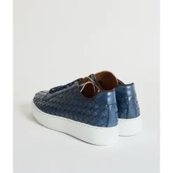Woven Leather Sneaker